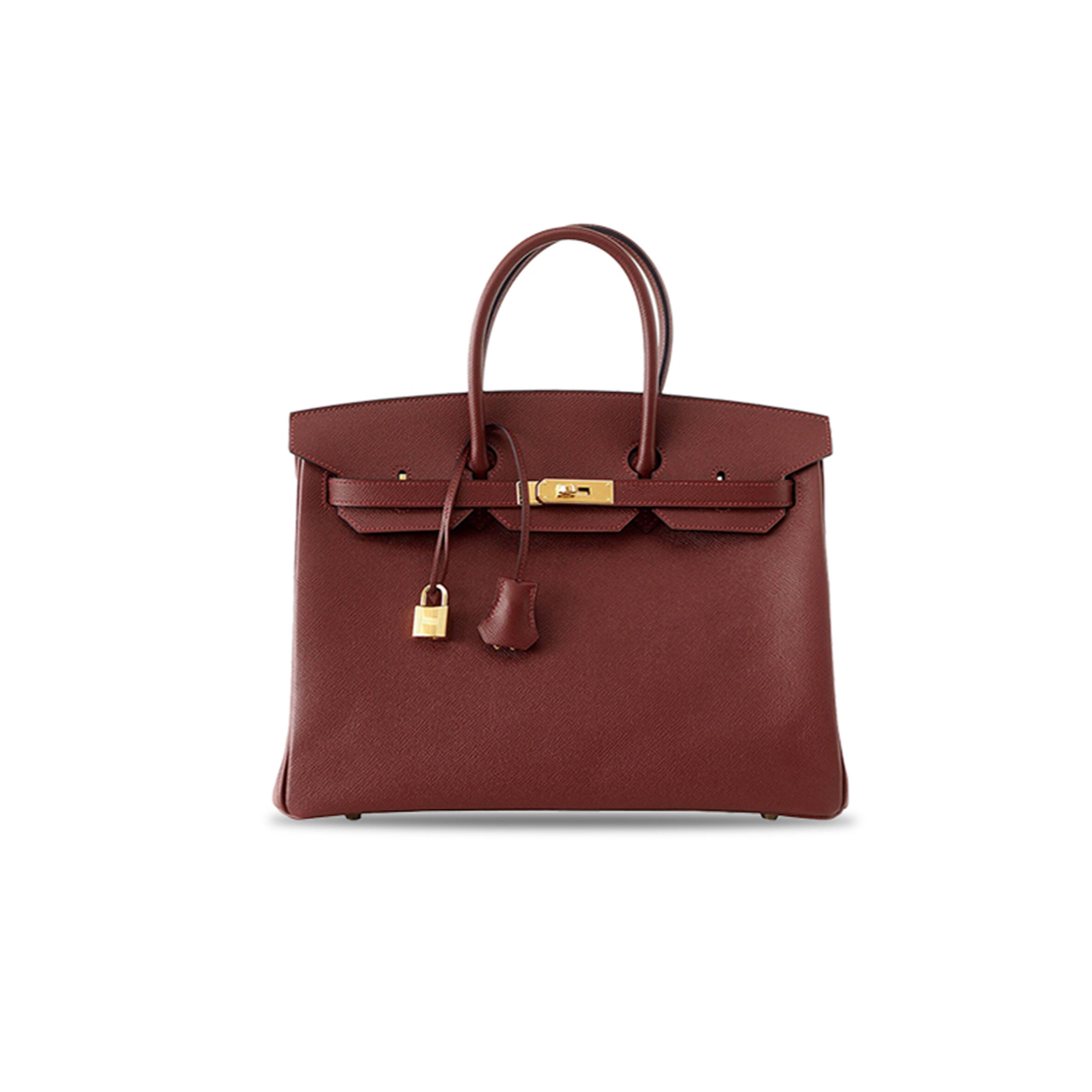 H**me5 BIRKIN 40 ROUGE H TOGO GOLD PALLADIUM  (40cm) Master Quality